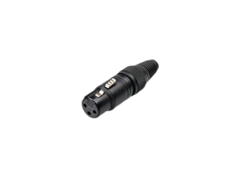 Load image into Gallery viewer, Mogami 2552 Microphone Cable Redco HD Black/Gold XLR Connectors
