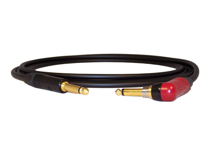 Canare GS-6 Neutrik RA Silent/Str. Black/Gold Instrument Cable