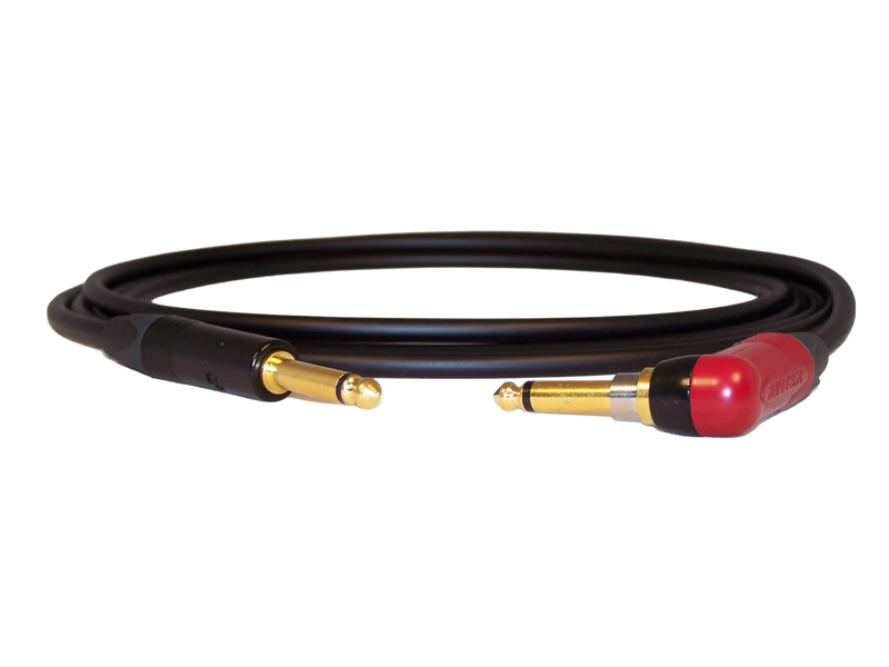 Load image into Gallery viewer, Canare GS-6 Neutrik RA Silent/Str. Black/Gold Instrument Cable
